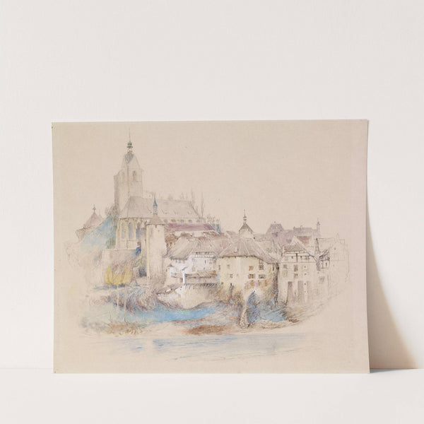 Lauffenburg on the Rhine by John Ruskin