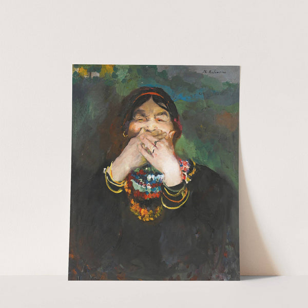 Laughing Baba by Filipp Malyavin