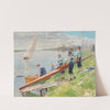 Launching the boat by Ferdinand Gueldry