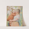 Laundress and Her Child (Aline and Pierre) by Pierre-Auguste Renoir