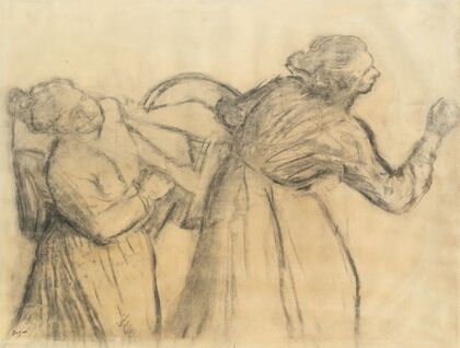 Laundress Carrying Linen