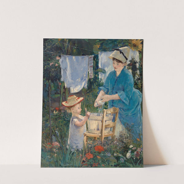 Laundry (1875) by Édouard Manet