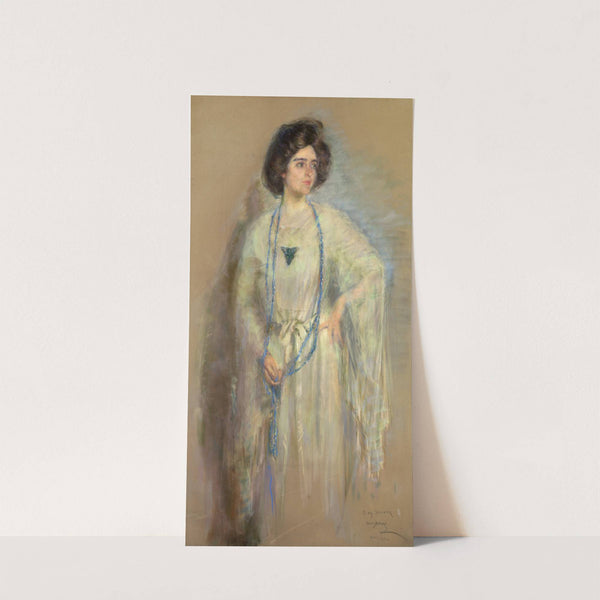 Laura in Whites (1902) by Alice Pike Barney