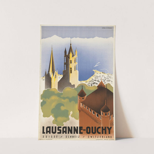 Lausanne-Ouchy by Vera Hirzel