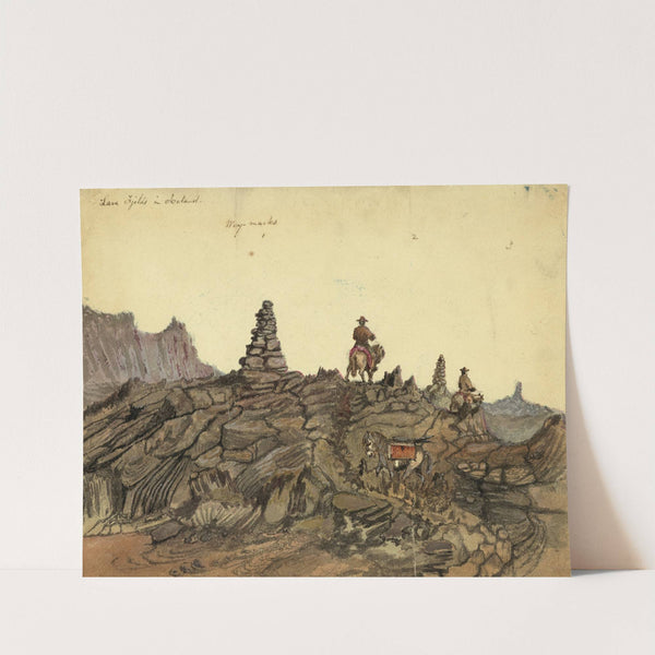 Lava fjelds in Iceland by Bayard Taylor