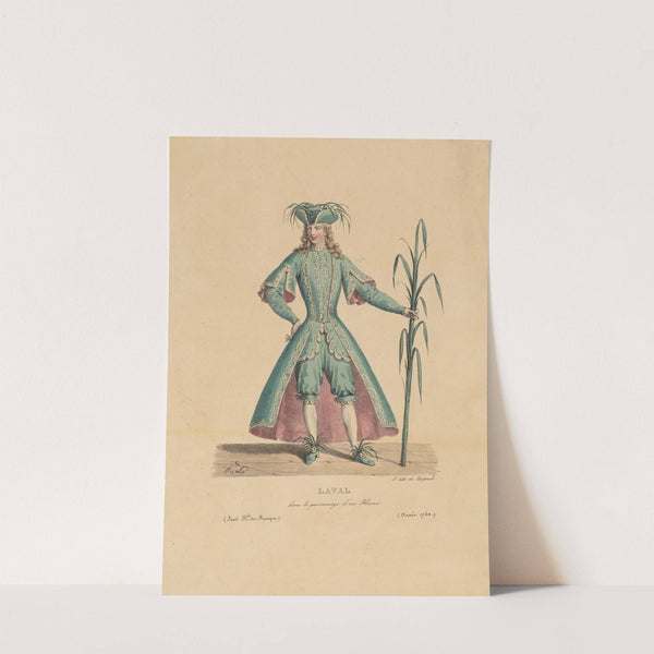 Laval dans le personnage d’un Fleuve (1821) by Hippolyte Lecomte