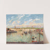 L’avant-Port De Dieppe, Après-Midi, Temps Lumineux (1902) by Camille Pissarro