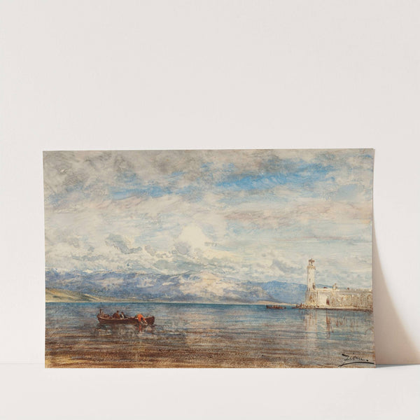 L’avant-Port De Martigues by Félix Ziem