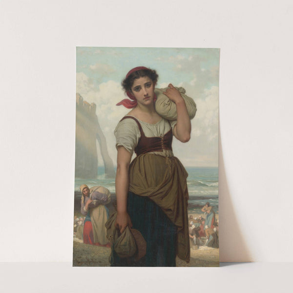 Laveuse D'étretat by Hugues Merle