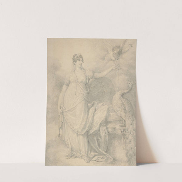 Lavinia, Countess Spencer as Juno by Richard Cosway