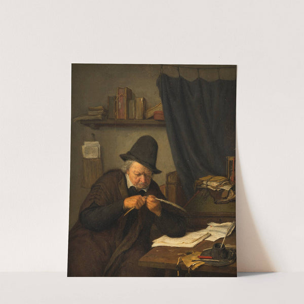 Lawyer at his Desk (1664) by Adriaen van Ostade