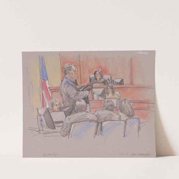 Lawyer, judge Nelva Gozales Ramos and others during the 2014 civil trial against General Motors over faulty ignition switches, Corpus Christi, Texas by Brigitte Woosley