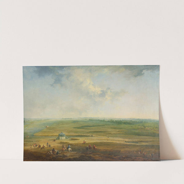 Laxenburg vom Hayd-Lusthaus gegen Maria Lanzendorf by Johann Christian Brand