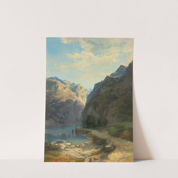 L’axenstrasse (Lac Des Quatre-Cantons) by Alexandre Calame