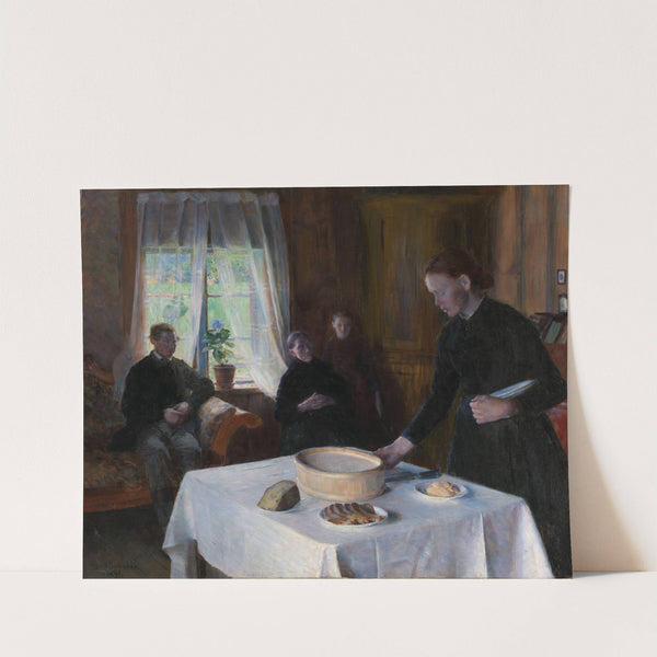 Laying the Table by August Eiebakke