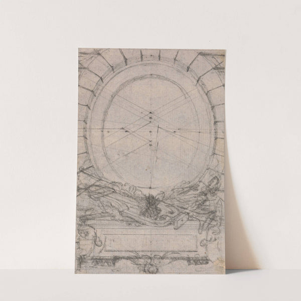 Layout Design for a Bookplate by Hubert-François Gravelot