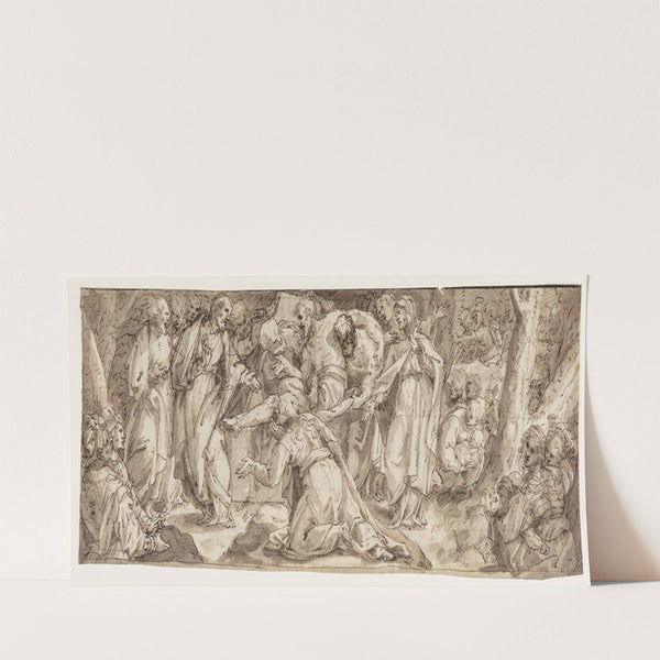 Lazarus’ opvækkelse by Giovanni Battista Rovere