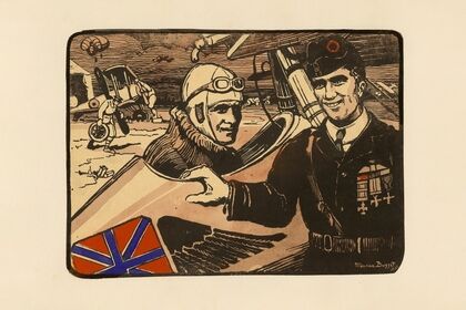 Le As anglais Bal et Bishop (The English Aces Albert Ball and Billy Bishop) (1920)