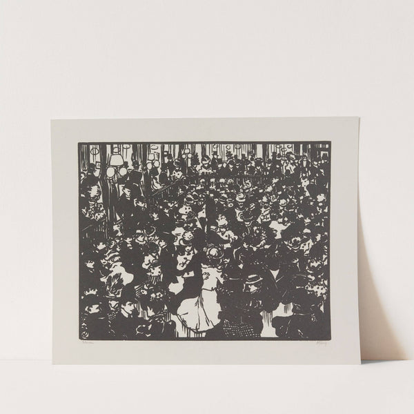 Le bal Bullier (1898) by Jean-Émile Laboureur