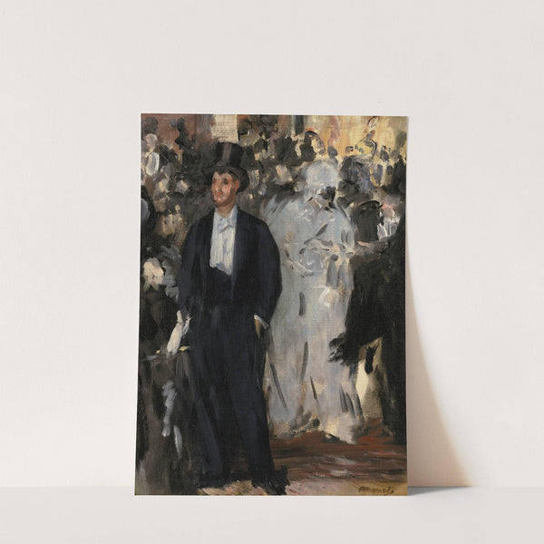 Le bal de l’Opéra (1873) by Édouard Manet