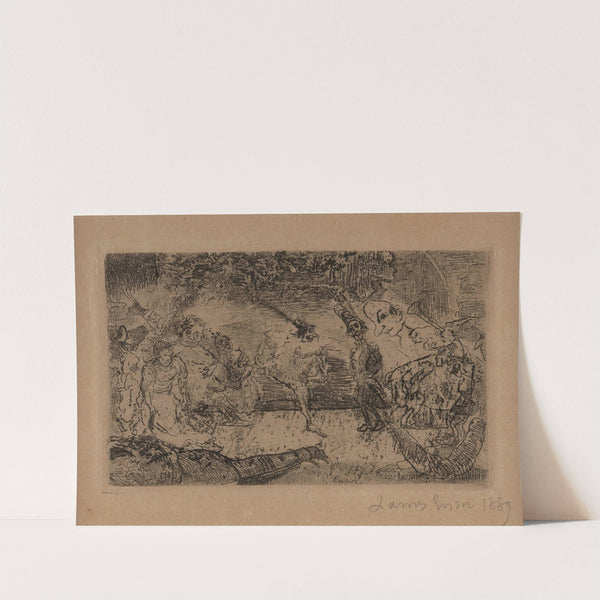 Le bal fantastique (1889) by James Ensor