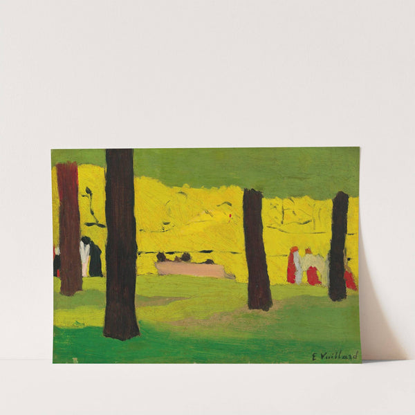 Le Banc Rose by Édouard Vuillard