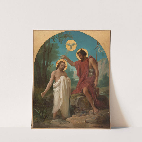 Le Baptême du Christ (1872) by Alexandre Grellet