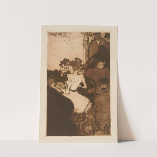 Le bar (1893) by Armand Seguin