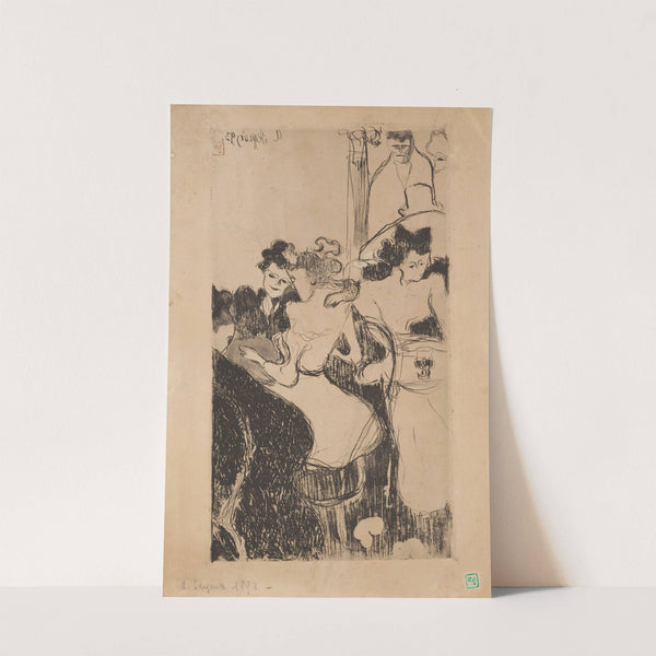 Le bar (1893) by Armand Seguin