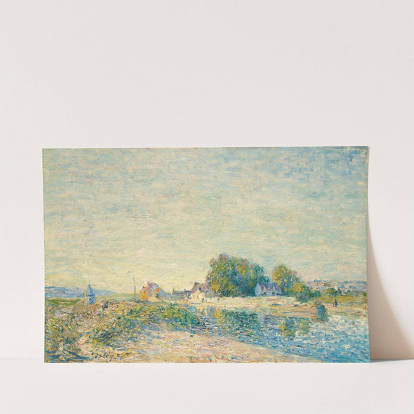 Le Barrage du canal du Loing à Saint-Mammès (1884) by Alfred Sisley