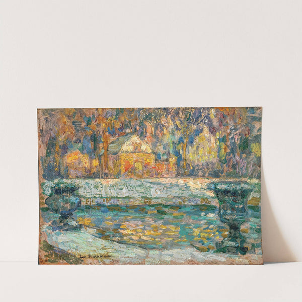 Le bassin de Neptune. Versailles by Henri Le Sidaner