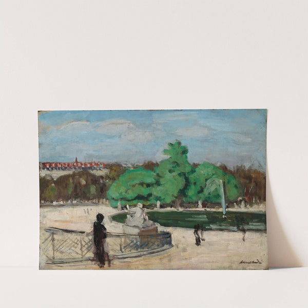 Le Bassin des Tuileries (1930) by Albert André