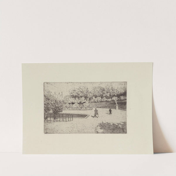 Le bassin du Luxembourg (1893) by Félix Vallotton