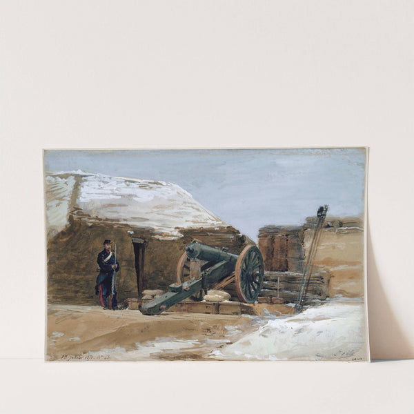 Le bastion 63. by Isidore Pils