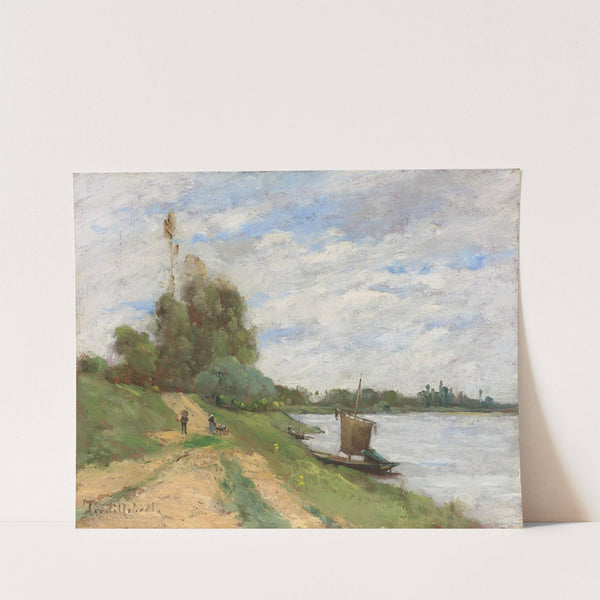 Le Bateau À Voiles by Paul Désiré Trouillebert