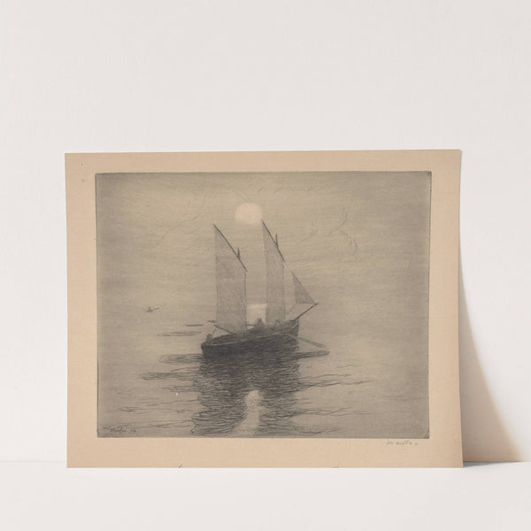 Le bateau de pêche (1894) by Maxime Maufra