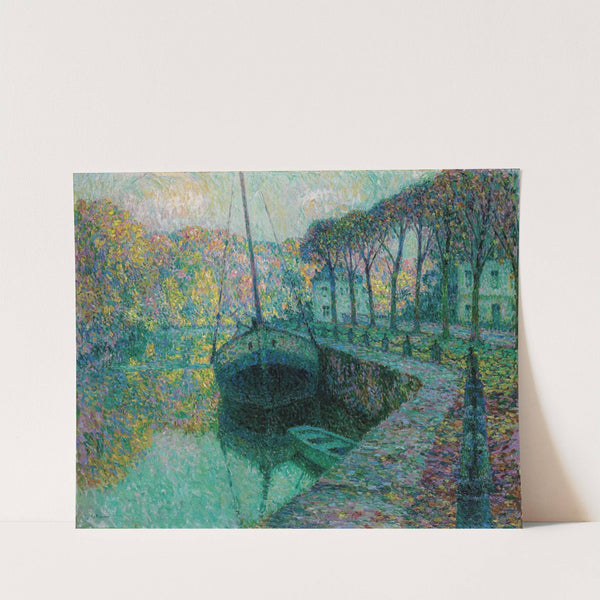 Le Bateau De Sel by Henri Le Sidaner
