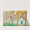 Le Béguinage À Bruges by Gustave De Smet