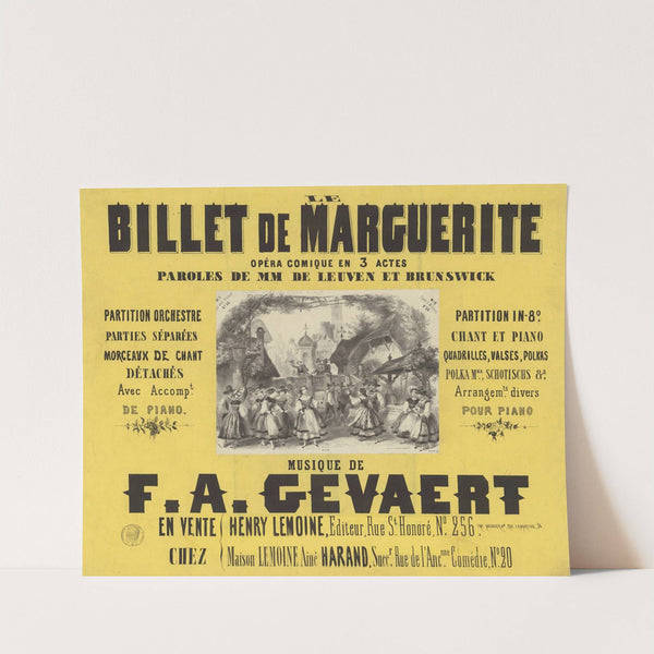 Le Billet de Marguerite (1854) by Victor Coindre