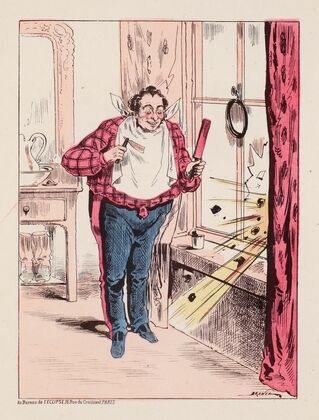 Le bombardement. (1871)