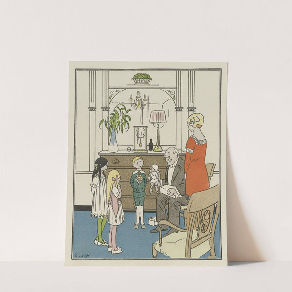 Le Bon Oncle ; Costumes d'enfants by Charles-Emile Carlègle