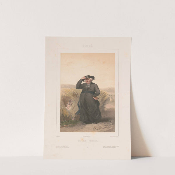 Le bon pasteur (1852) by Edmé Jean Pigal