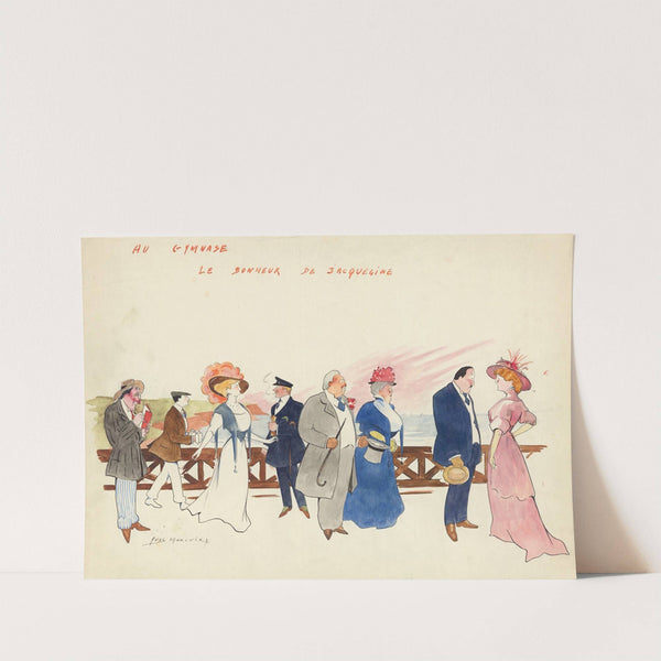 Le bonheur de Jacqueline de Paul Gavault (1908) by Yves Marevéry