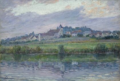 Le Bords de la Marne près de Montévrain