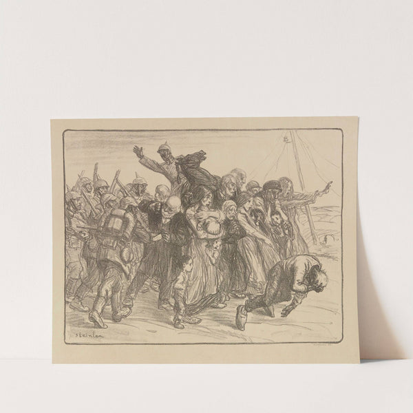 Le bouclier (1915) by Théophile Alexandre Steinlen