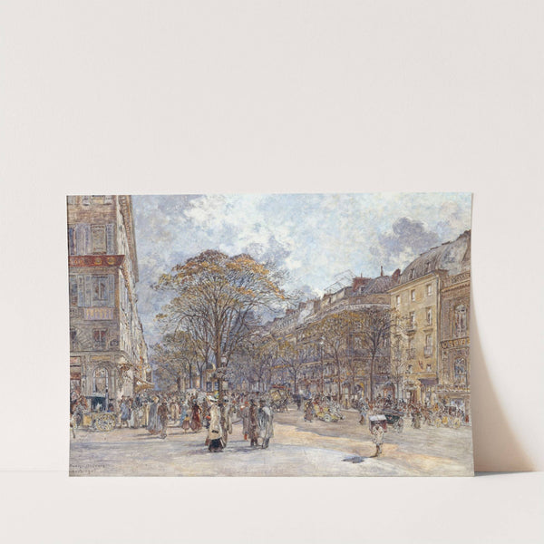 Le boulevard des Italiens, aspect du matin (1902-1903) by Frédéric Houbron