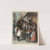 Le boulevard St Martin (1844) by Frédéric Bouchot