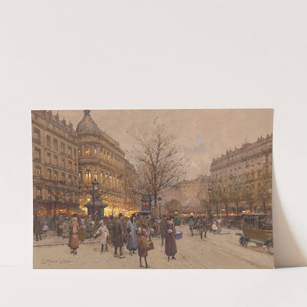 Le Boulevard vers la Pont by Eugène Galien-Laloue
