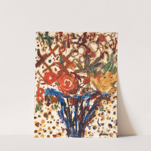 Le bouquet d’autrefois by Louis Soutter