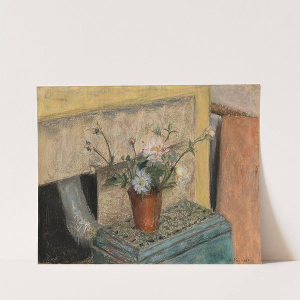 Le Bouquet sur le poêle mirus (1932) by Édouard Vuillard